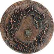 1 Dollar - Elizabeth II Meteorite Crater Gosses Bluff, Niue, 2017 reverse image