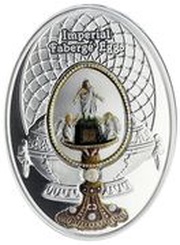 1 Dollar - Elizabeth II Resurrection Egg, Niue, 2017 reverse image