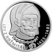 1 Dollar - Elizabeth II Jaroslav Lev of Rožmitál, Niue, 2017 reverse image