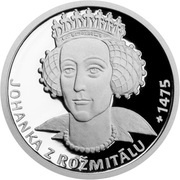 1 Dollar - Elizabeth II Joanna of Rožmitál, Niue, 2017 reverse image