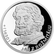 1 Dollar - Elizabeth II John of Rožmitál, Niue, 2017 reverse image