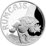 1 Dollar - Elizabeth II Rumcajs, Niue, 2017 reverse image