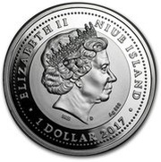1 Dollar - Elizabeth II Atlas Bear obverse image