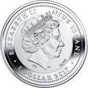 1 Dollar - Elizabeth II Turqoise Scarabaeus obverse image