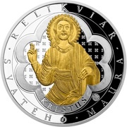 1 Dollar - Elizabeth II Christ, Niue, 2017 reverse image