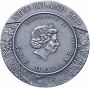 1 Dollar - Elizabeth II Wolf obverse image