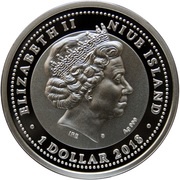 1 Dollar - Elizabeth II Johannes Gutenberg obverse image