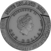1 Dollar - Elizabeth II Space Mining obverse image
