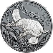 1 Dollar - Elizabeth II Platypus, Niue, 2018 reverse image