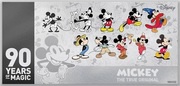 1 Dollar - Elizabeth II Mickey Mouse's 90th Anniversary, Niue, 2018 reverse image