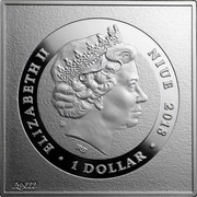 1 Dollar - Elizabeth II Archangel Raphael and Tobias obverse image