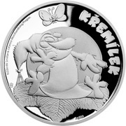 1 Dollar - Elizabeth II Křemílek, Niue, 2018 reverse image