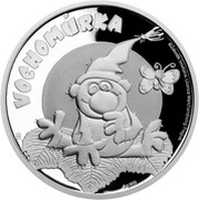 1 Dollar - Elizabeth II Vochomůrka, Niue, 2018 reverse image