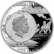1 Dollar - Elizabeth II Columbiad obverse image