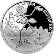 1 Dollar - Elizabeth II Ferdy the Ant, Niue, 2018 reverse image
