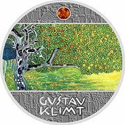 1 Dollar - Elizabeth II Apple Tree, Niue, 2018 reverse image
