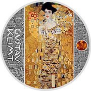 1 Dollar - Elizabeth II Lady in Gold, Niue, 2018 reverse image