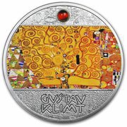 1 Dollar - Elizabeth II Tree of Life, Niue, 2018 reverse image