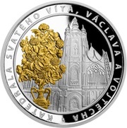 1 Dollar - Elizabeth II St. Vitus Cathedral, Niue, 2018 reverse image