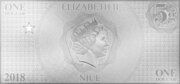 1 Dollar - Elizabeth II Batman obverse image