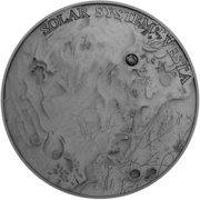 1 Dollar - Elizabeth II Vesta, Niue, 2018 reverse image