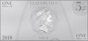 1 Dollar - Elizabeth II Ensign Pavel Chekov obverse image