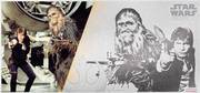 1 Dollar - Elizabeth II A New Hope: Han Solo and Chewbacca, Niue, 2018 reverse image