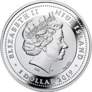 1 Dollar - Elizabeth II Dance at Bougival obverse image