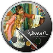1 Dollar - Elizabeth II Girls at the Piano, Niue, 2019 reverse image