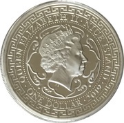 1 Dollar - Elizabeth II Chinese Trade Dollar obverse image