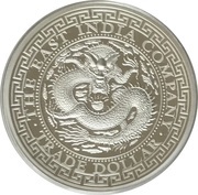 1 Dollar - Elizabeth II Chinese Trade Dollar, Niue, 2019 reverse image
