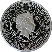 1 Dollar - Elizabeth II Japanese Trade Dollar obverse image