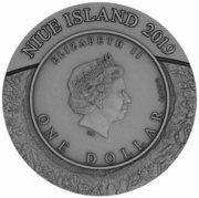 1 Dollar - Elizabeth II Space Mining II obverse image
