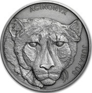 1 Dollar - Elizabeth II Cheetah, Niue, 2019 reverse image