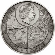 1 Dollar - Elizabeth II Dragonfly obverse image