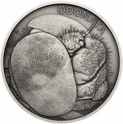 1 Dollar - Elizabeth II Dragonfly, Niue, 2019 reverse image