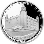 1 Dollar - Elizabeth II Bratislava Castle, Niue, 2019 reverse image