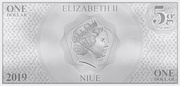 1 Dollar - Elizabeth II Donald Duck obverse image