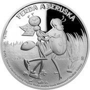 1 Dollar - Elizabeth II Ferdy and Gwendolyn, Niue, 2019 reverse image