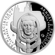 1 Dollar - Elizabeth II Arnošt of Pardubice, Niue, 2019 reverse image