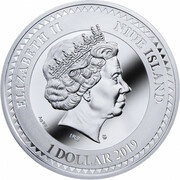 1 Dollar - Elizabeth II The Maiden obverse image