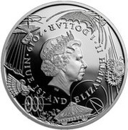 1 Dollar - Elizabeth II Aerial Screw obverse image
