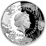 1 Dollar - Elizabeth II Machine Gun obverse image