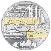 1 Dollar - Elizabeth II Operation Market Garden: 2/2, Niue, 2019 reverse image