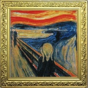 1 Dollar - Elizabeth II The Scream, Niue, 2019 reverse image