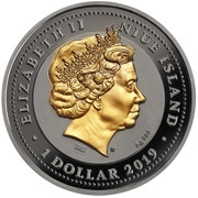 1 Dollar - Elizabeth II Ruby Scarabaeus obverse image