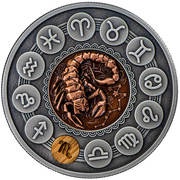 1 Dollar - Elizabeth II Scorpio, Niue, 2019 reverse image