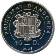 10 Diners Ski cross in the Olympic Games obverse image