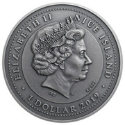 1 Dollar - Elizabeth II Virgo obverse image
