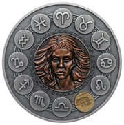 1 Dollar - Elizabeth II Virgo, Niue, 2019 reverse image